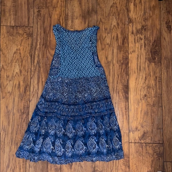 Ecote gauze true blue frock dress - Picture 3 of 3